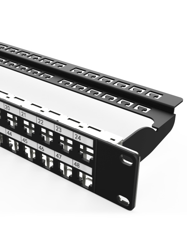 1U48口-直通網(wǎng)絡(luò)空配架