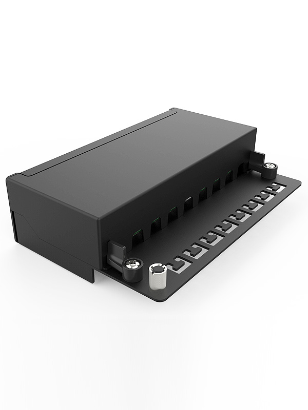 1U8口-防塵網絡配線架