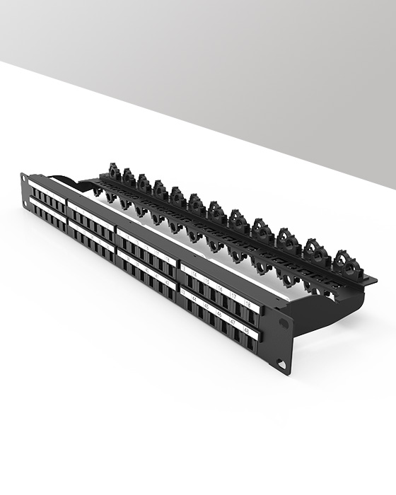 1U48口-防塵網絡配線架