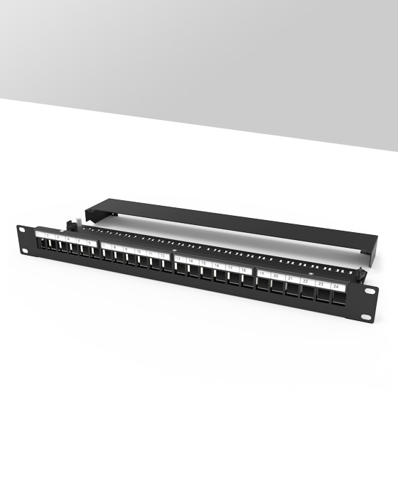 1U24口-網(wǎng)絡(luò)空配架