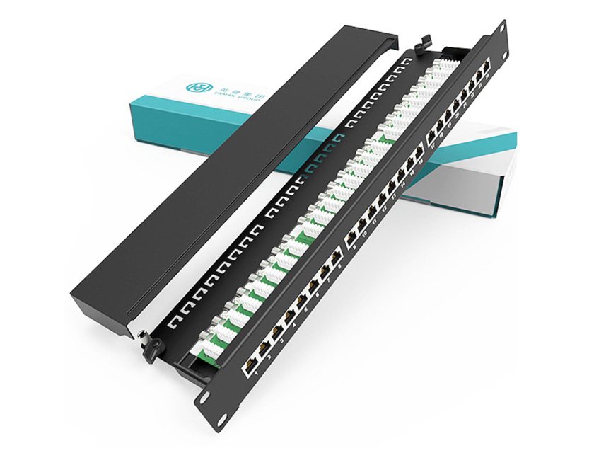 1U24口全包圍款網(wǎng)絡(luò)配線架有何不一樣特點(diǎn)？