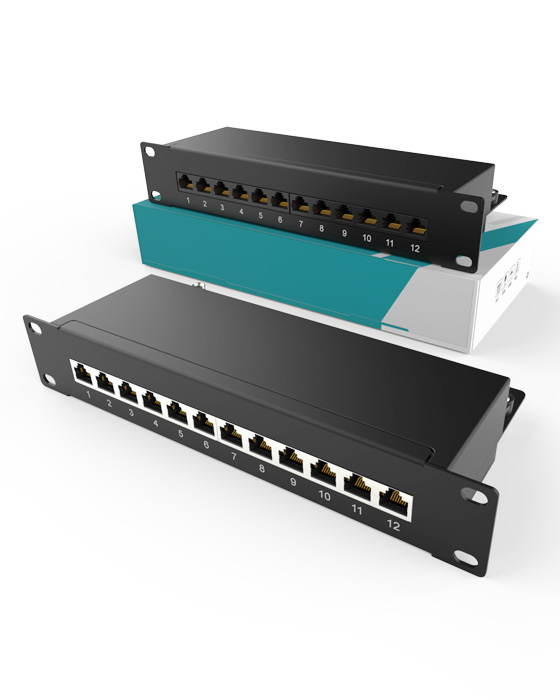 1U12口-網絡配線架