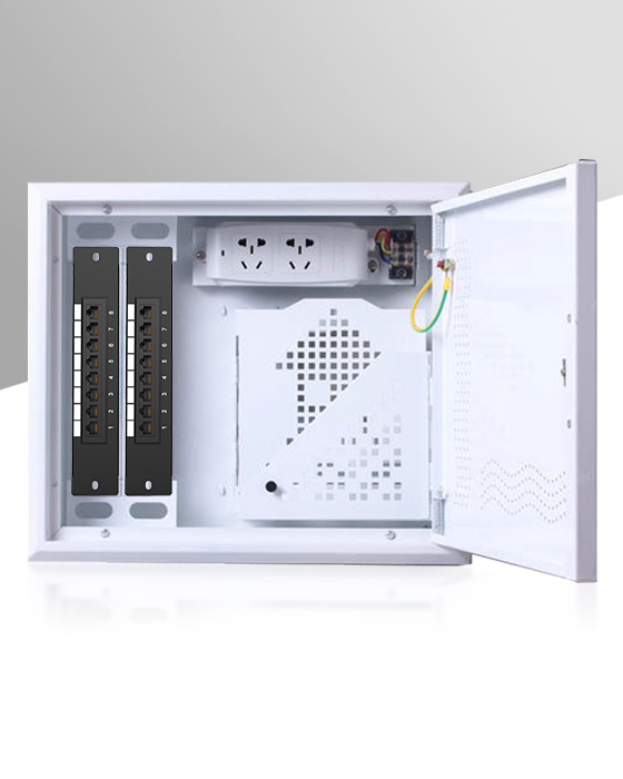 1U8口-弱電款網絡配線架