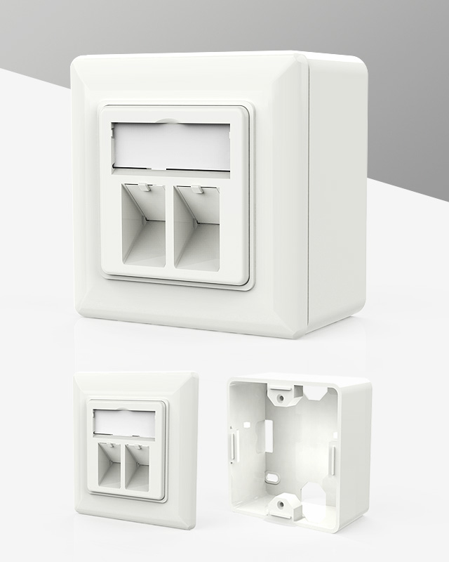 網絡面板,電腦插座