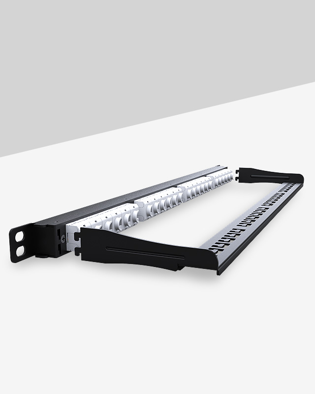 0.5U24口-超薄網絡配線架