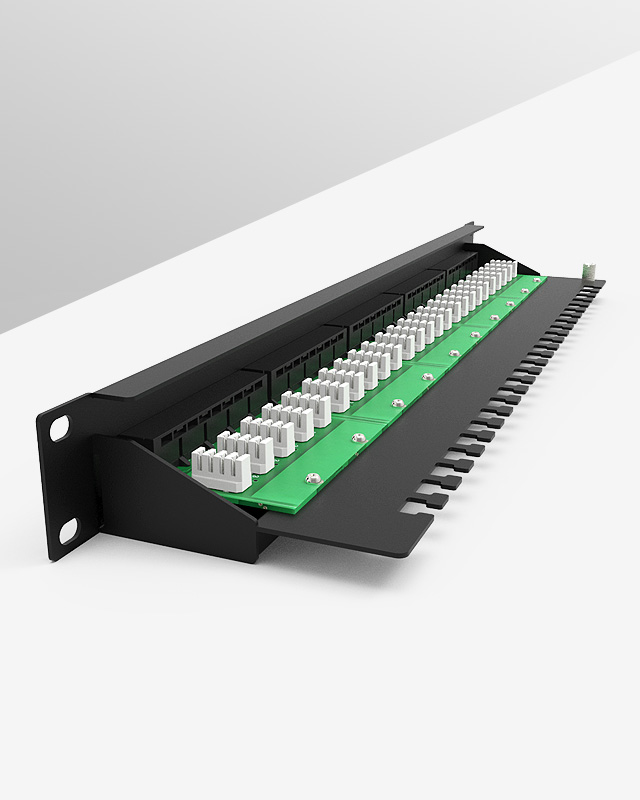 1U25口-電話語(yǔ)音配線架架