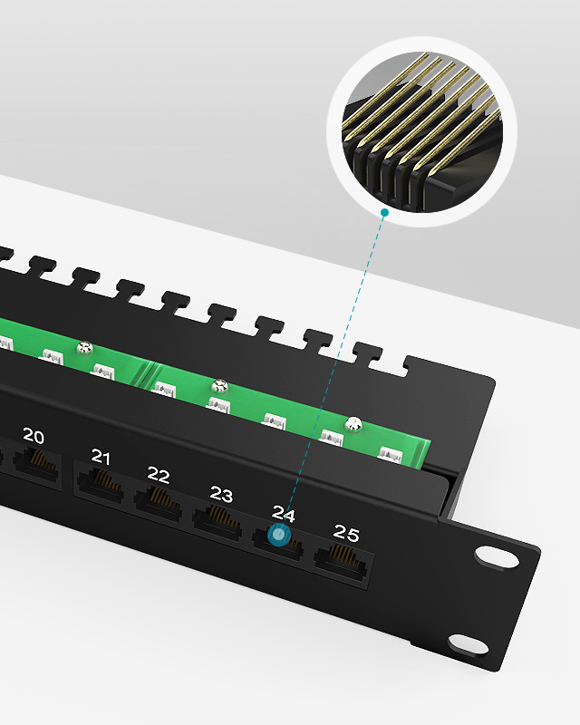 1U25口-電話語(yǔ)音配線架