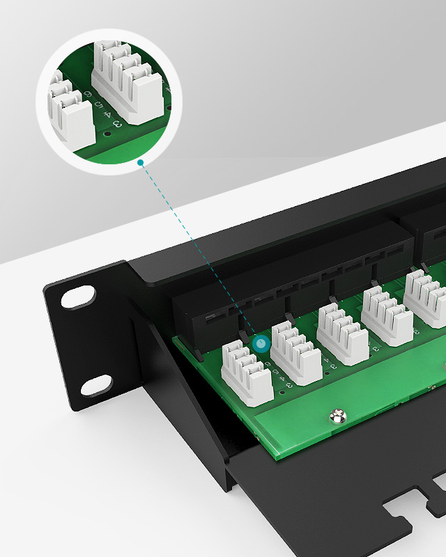 1U25口-電話語(yǔ)音配線架